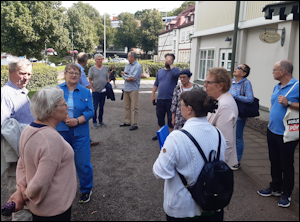 Aluksi kokoonnuttiin Lappeenrannan historialliselle Kasinolle